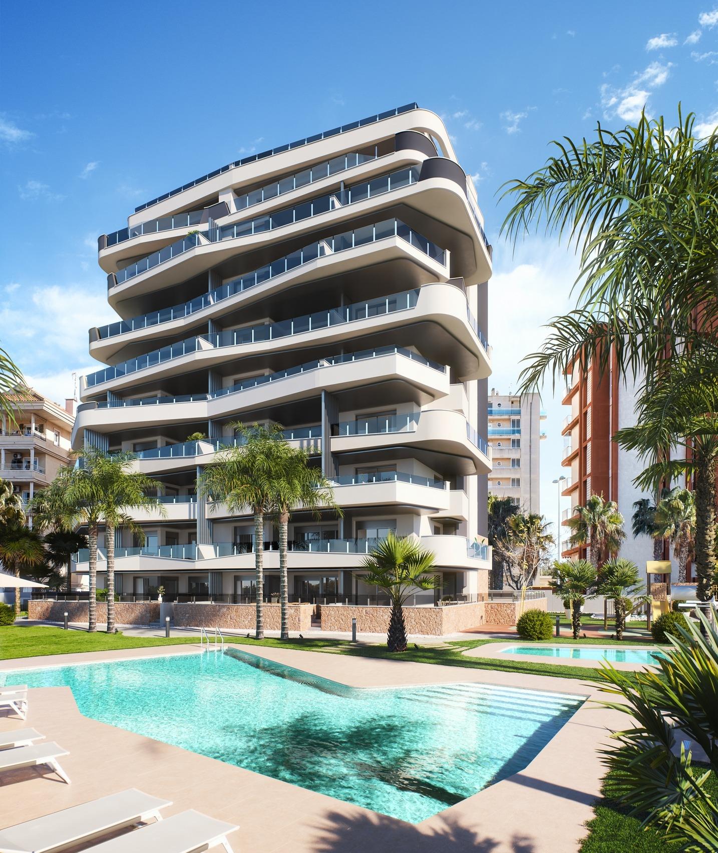 New Build - 2 Bedroom 2 Bathroom Penthouse in Guardamar del Segura - Puerto  - Alicante