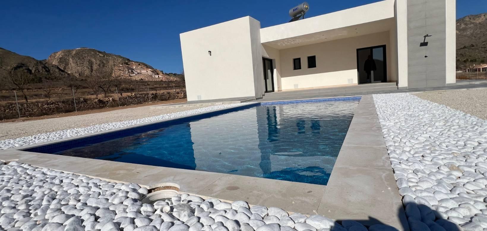 New Build - 3 Bedroom 2 Bathroom Villa in Hondón de las Nieves - La Canalosa  - Alicante