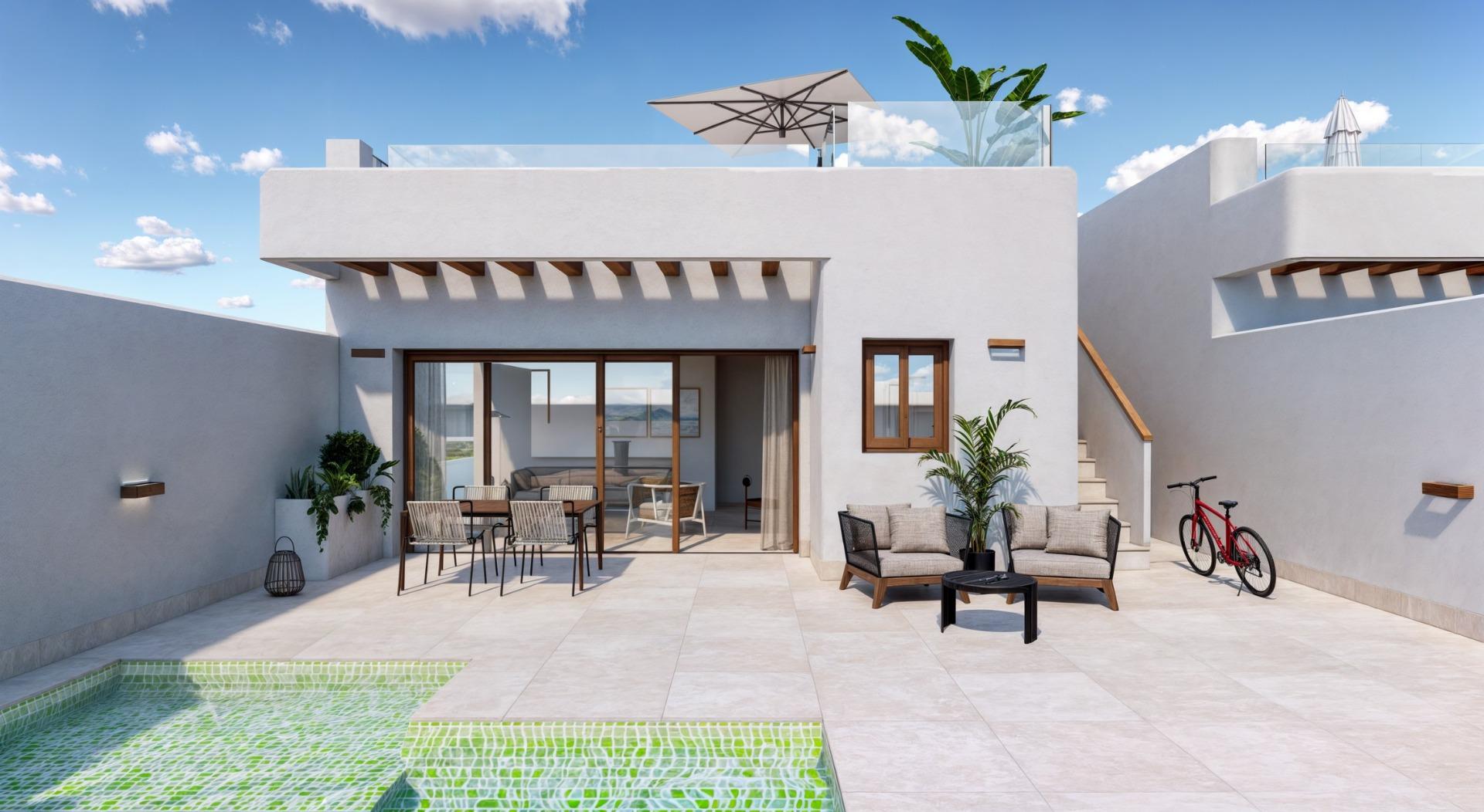 New Build - 2 Bedroom 2 Bathroom Villa in Torre Pacheco - pueblo  - Murcia