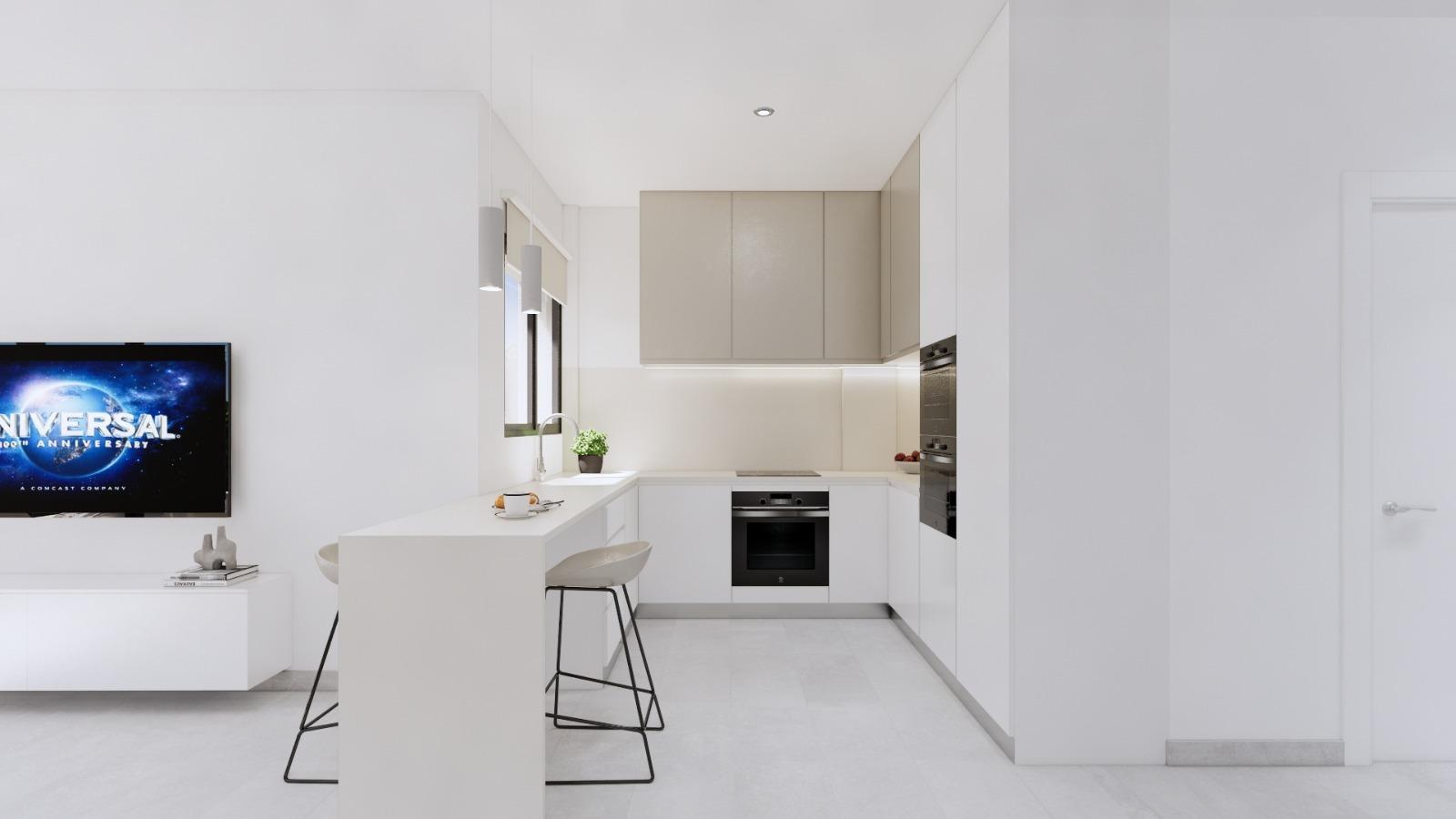 New Build - 3 Bedroom 3 Bathroom Villa in Los Alcazares - Nueva Ribera  - Murcia