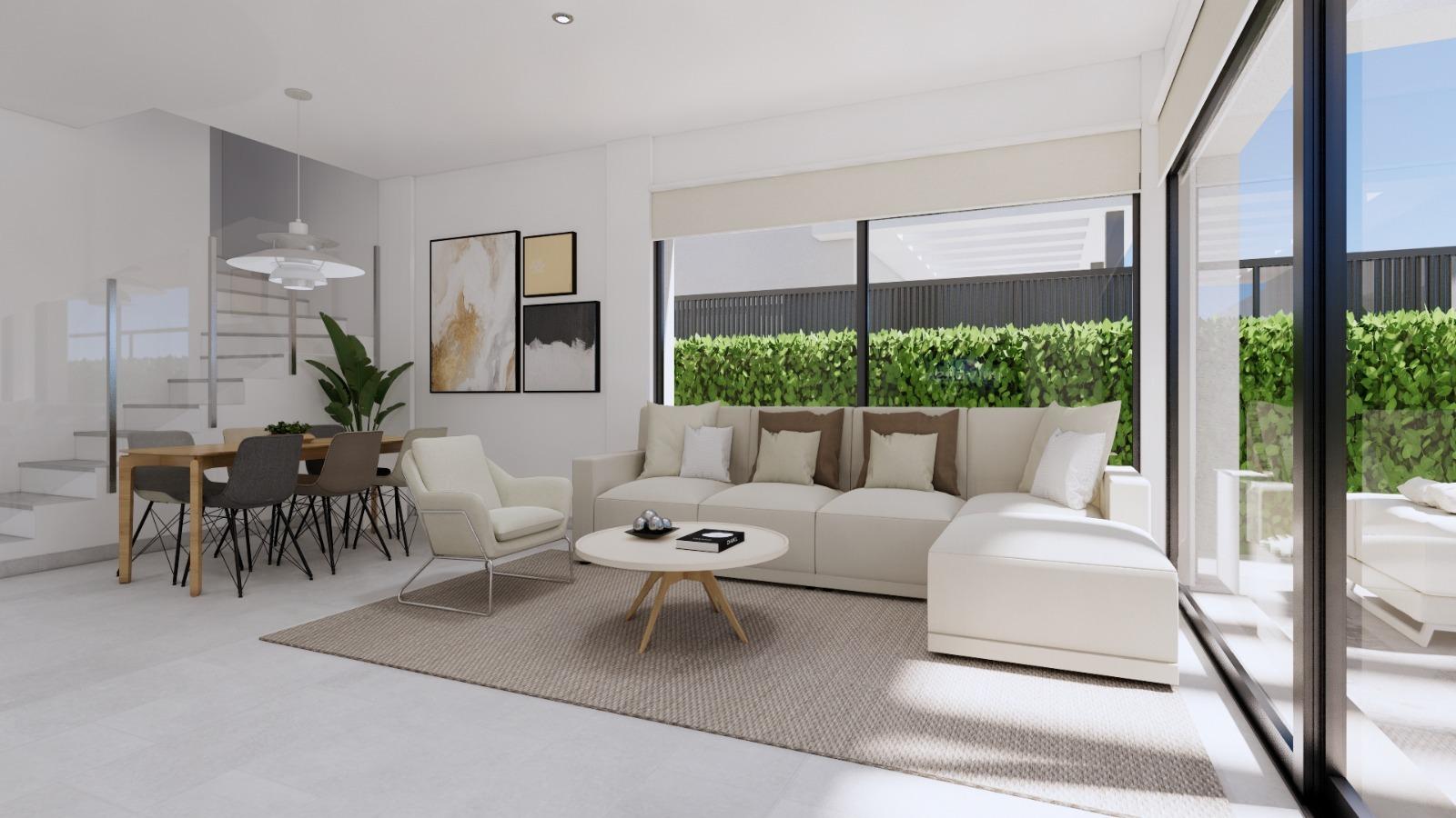 New Build - 3 Bedroom 3 Bathroom Villa in Los Alcazares - Nueva Ribera  - Murcia