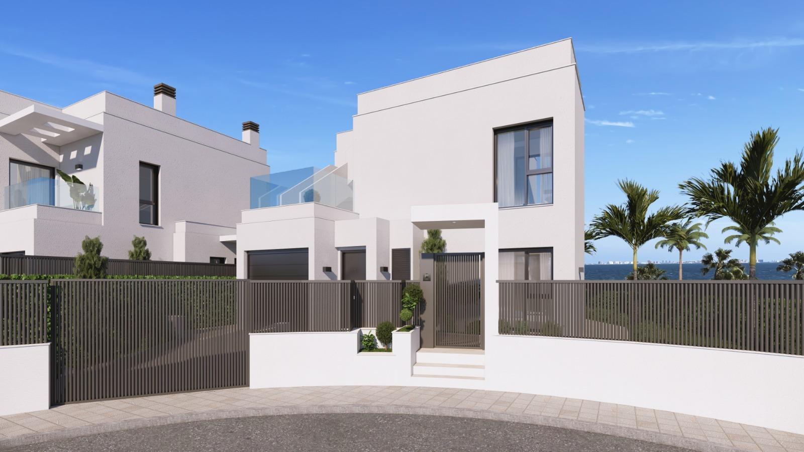 New Build - 3 Bedroom 3 Bathroom Villa in Los Alcazares - Nueva Ribera  - Murcia