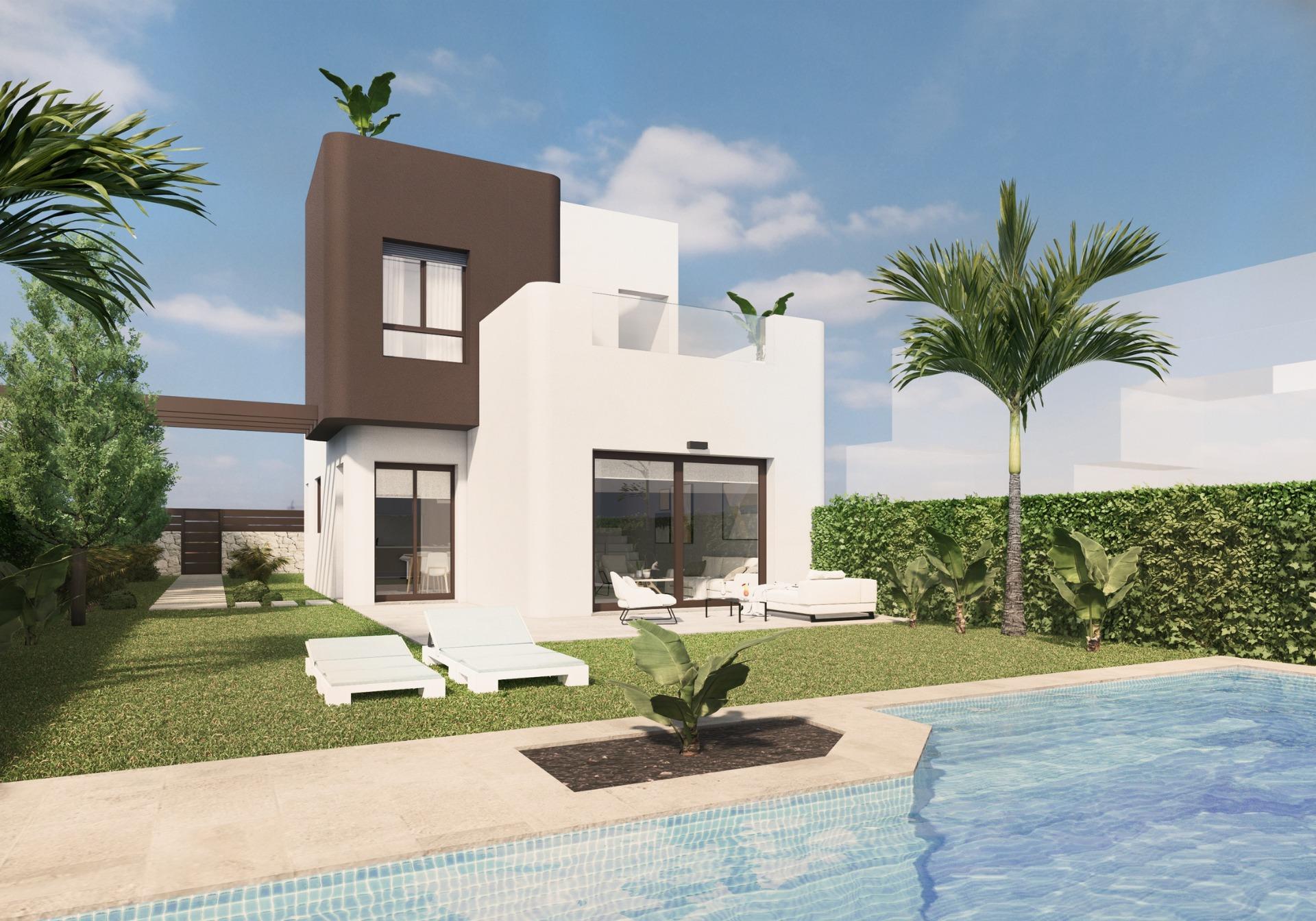 New Build - 3 Bedroom 3 Bathroom Villa in Pilar de La Horadada - Lo Romero Golf  - Alicante