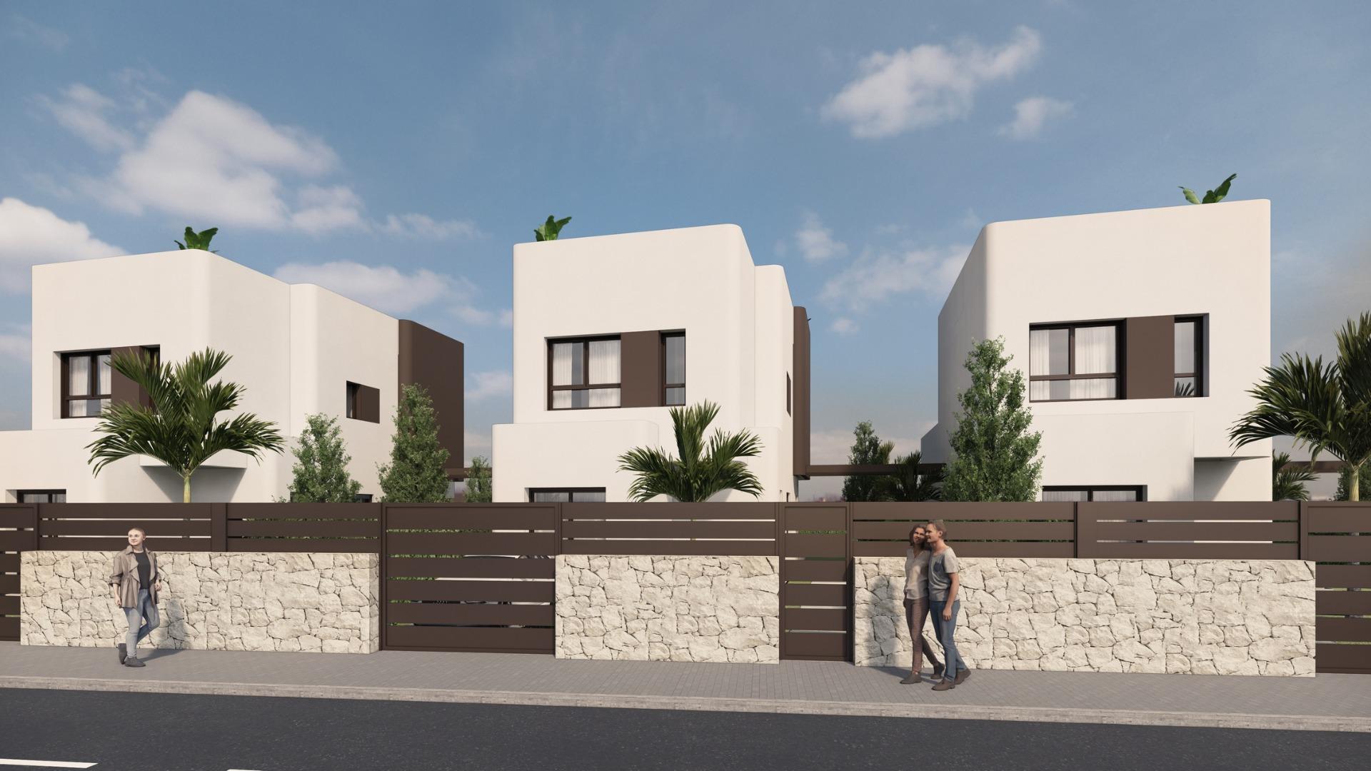 New Build - 3 Bedroom 3 Bathroom Villa in Pilar de La Horadada - Lo Romero Golf  - Alicante