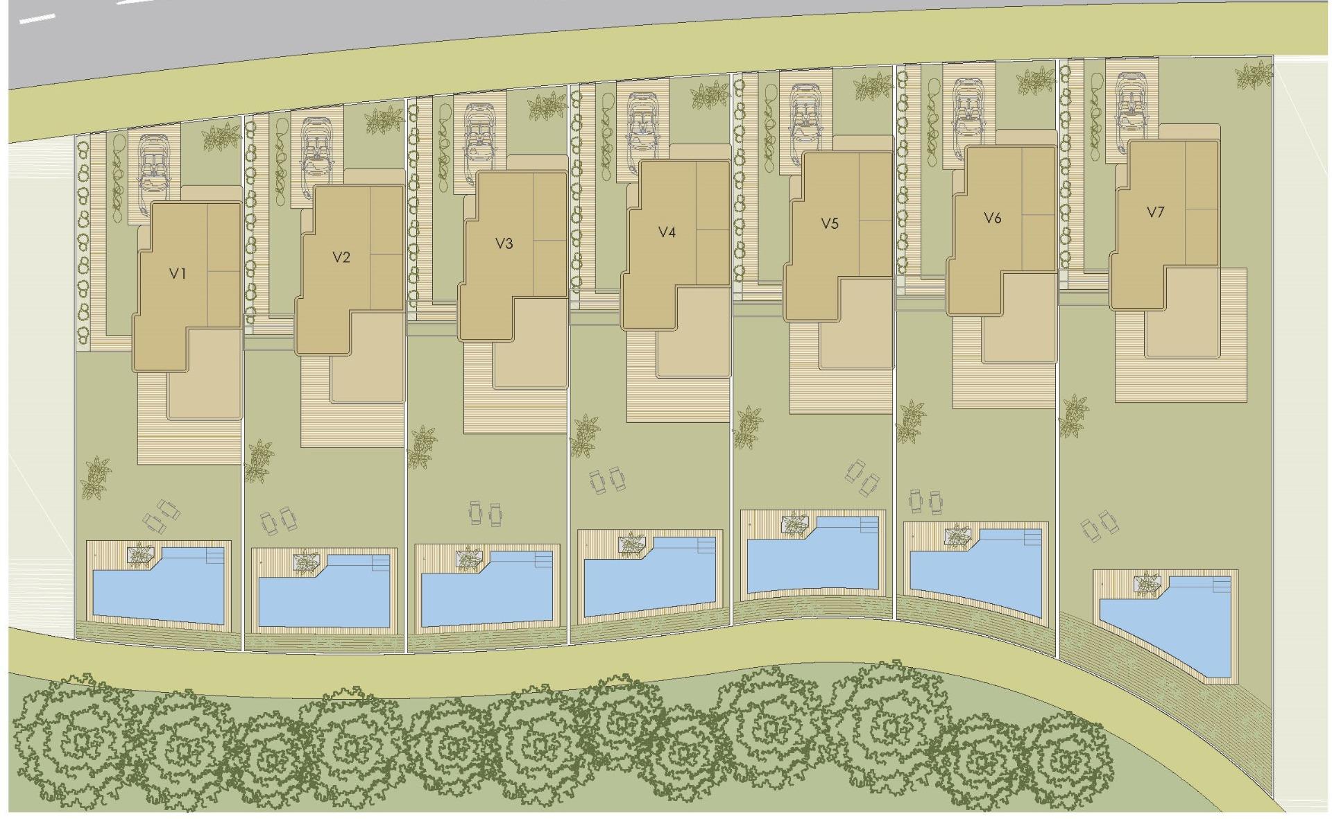 New Build - 3 Bedroom 3 Bathroom Villa in Pilar de La Horadada - Lo Romero Golf  - Alicante