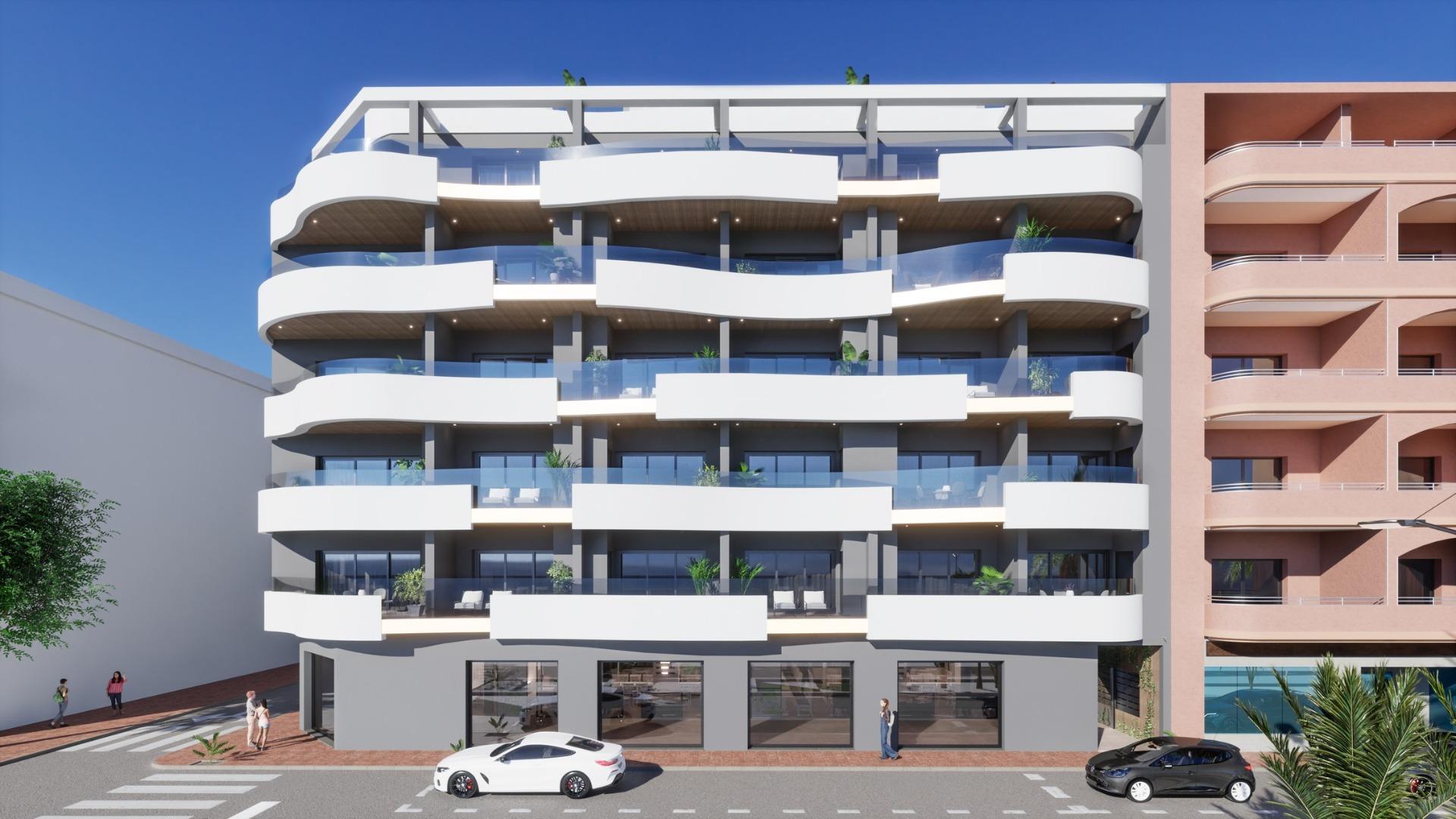 New Build - 2 Bedroom 2 Bathroom Penthouse in Torrevieja - Habaneras  - Alicante