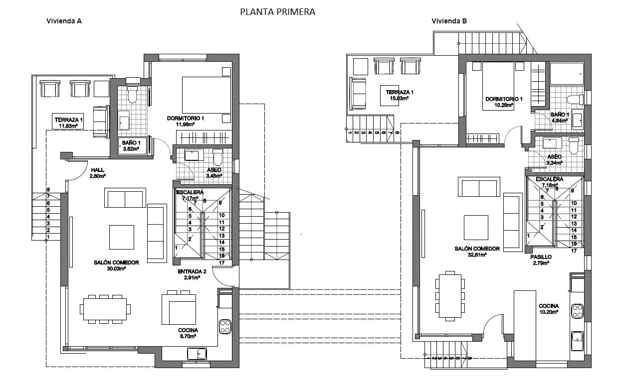 New Build - 4 Bedroom 4 Bathroom Villa in La Mata - La Mata  - Alicante