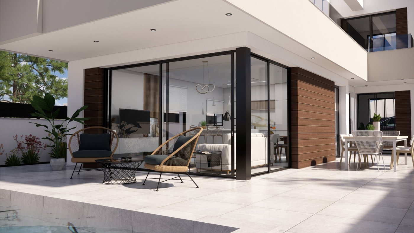 New Build - 3 Bedroom 3 Bathroom Villa in Pilar de La Horadada - Lo Romero Golf  - Alicante