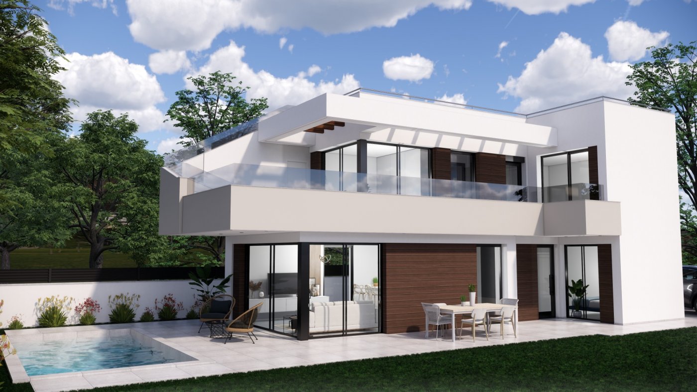 New Build - 3 Bedroom 3 Bathroom Villa in Pilar de La Horadada - Lo Romero Golf  - Alicante