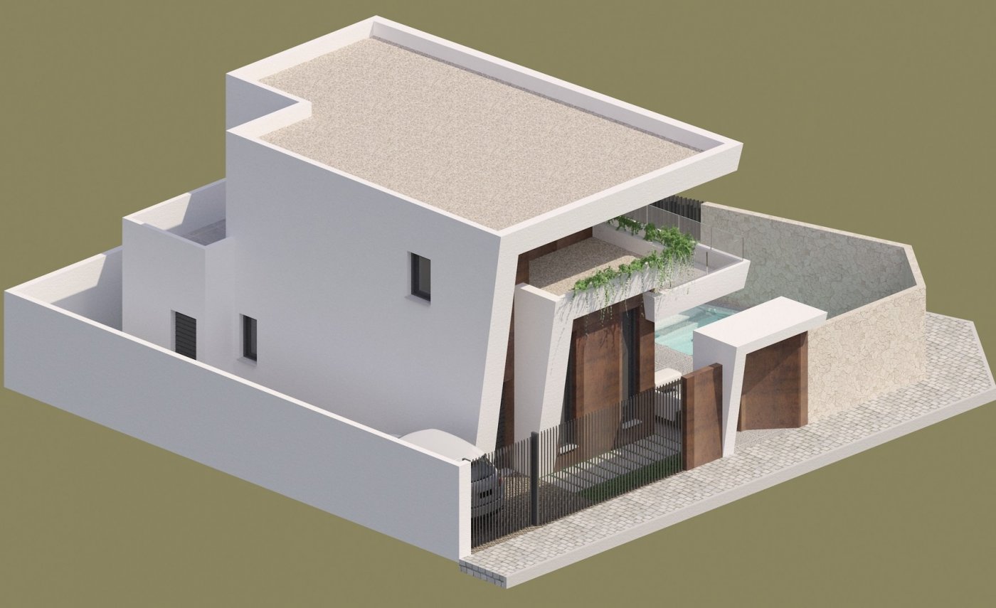 New Build - 3 Bedroom 4 Bathroom Villa in Benijofar - Polideportivo  - Alicante