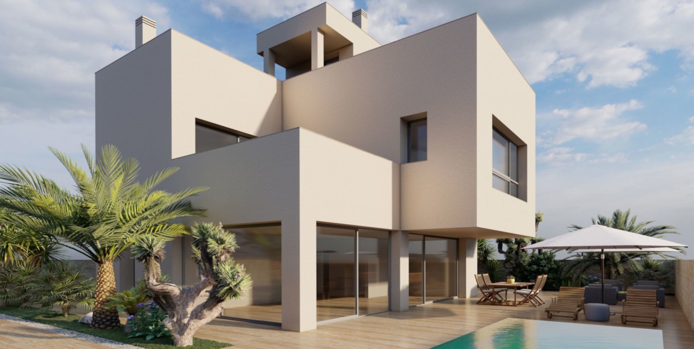 New Build - 3 Bedroom 3 Bathroom Villa in Pilar de La Horadada - Las Higuericas  - Alicante