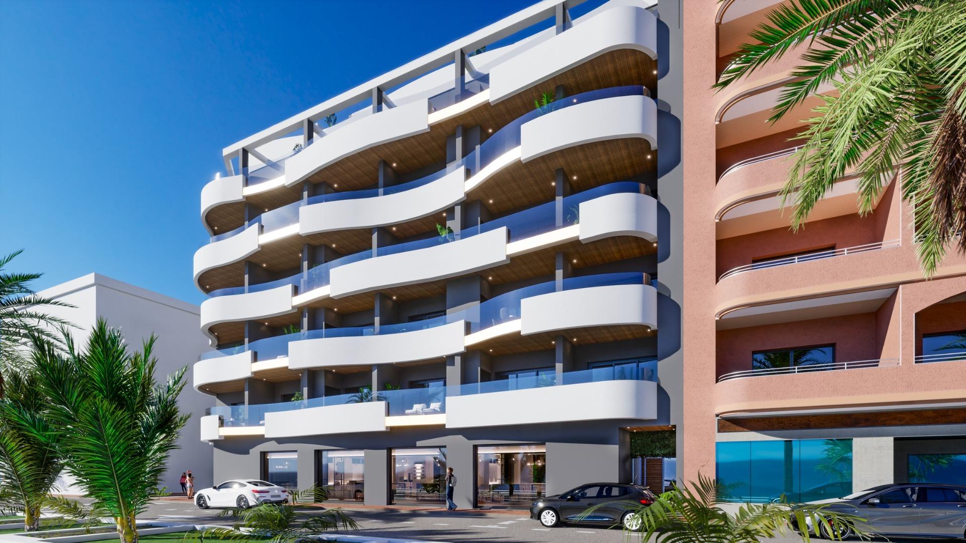 New Build - 3 Bedroom 2 Bathroom Penthouse in Torrevieja - Habaneras  - Alicante