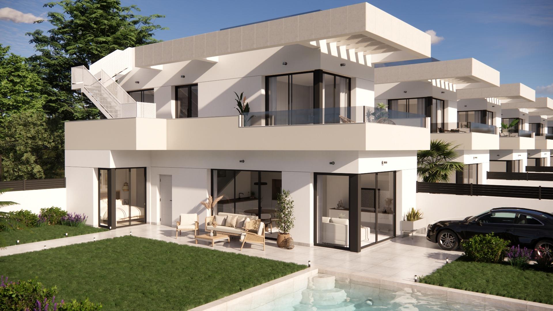 New Build - 3 Bedroom 2 Bathroom Villa in Los Montesinos - La Herrada  - Alicante