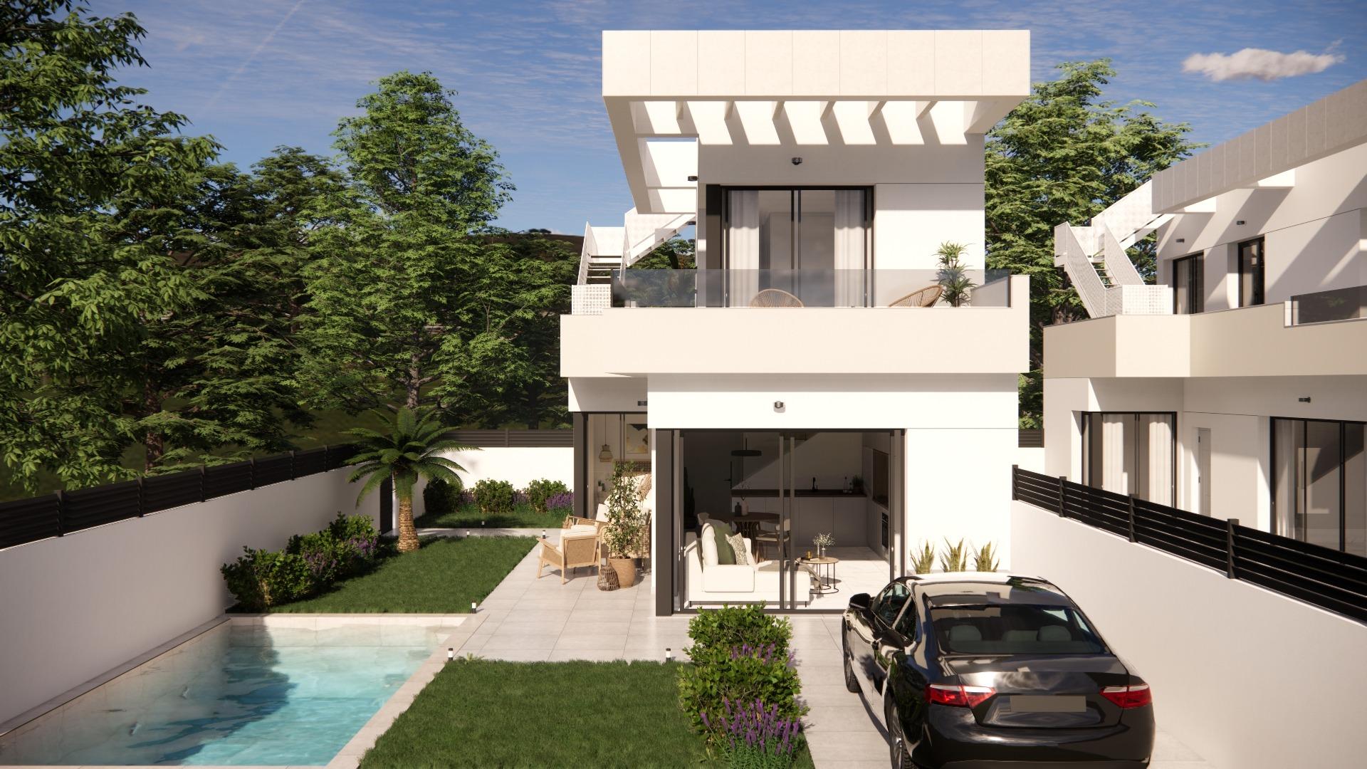 New Build - 3 Bedroom 2 Bathroom Villa in Los Montesinos - La Herrada  - Alicante