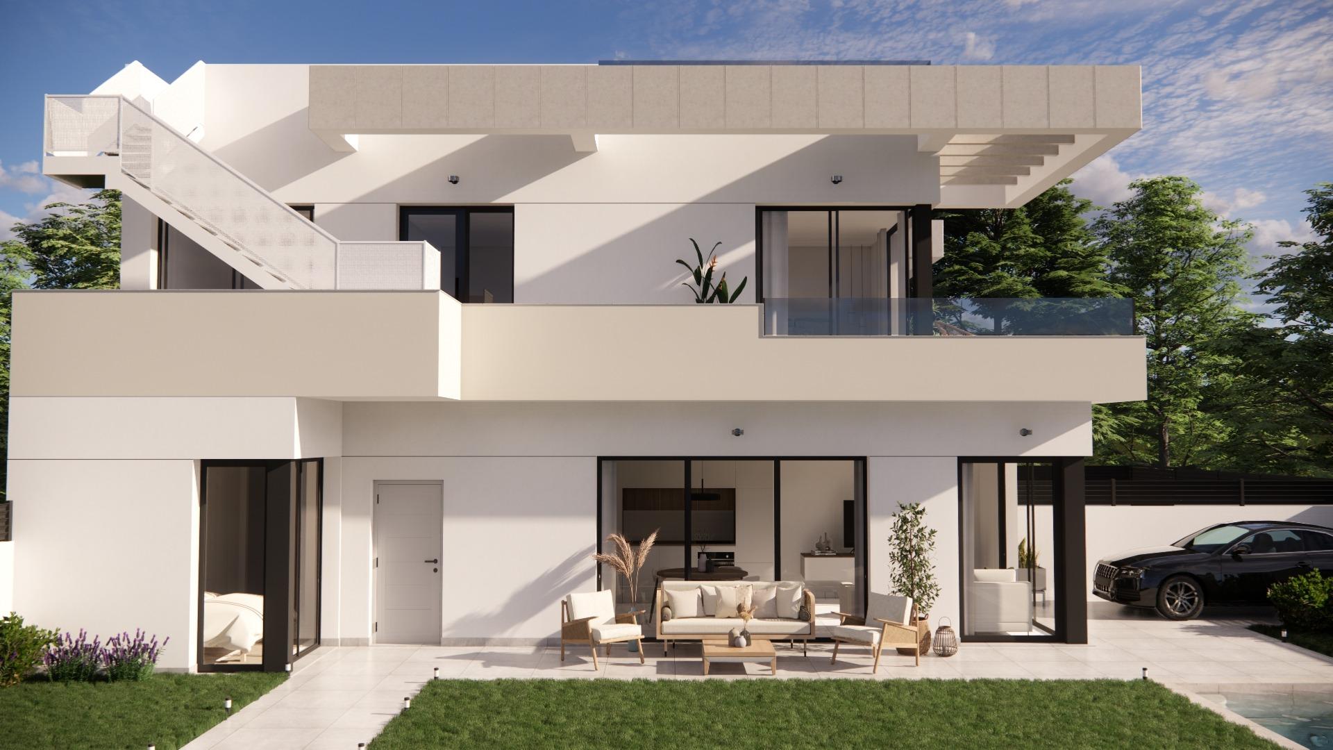 New Build - 3 Bedroom 2 Bathroom Villa in Los Montesinos - La Herrada  - Alicante