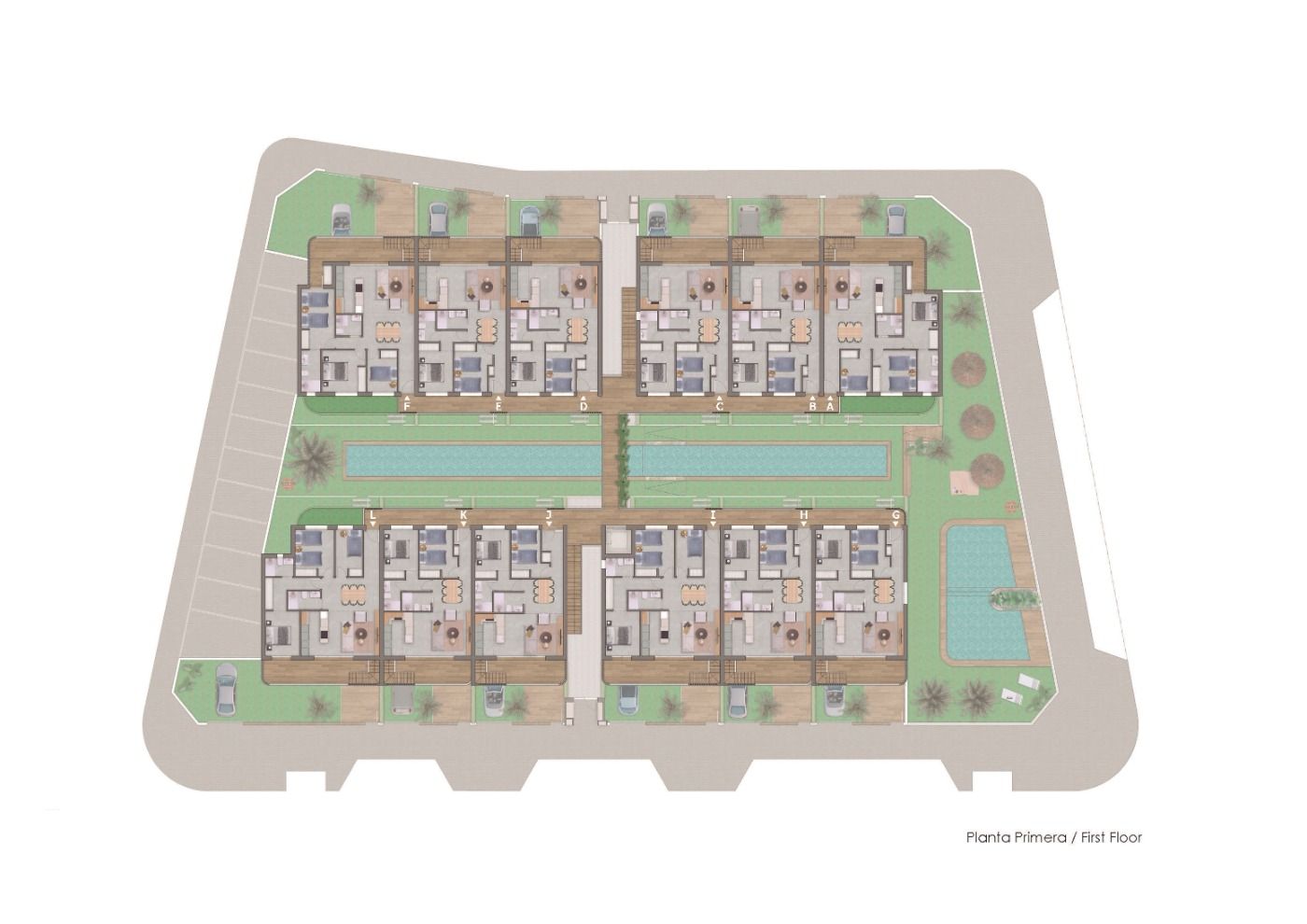 New Build - 2 Bedroom 2 Bathroom Bungalow in Pilar de La Horadada - pueblo  - Alicante