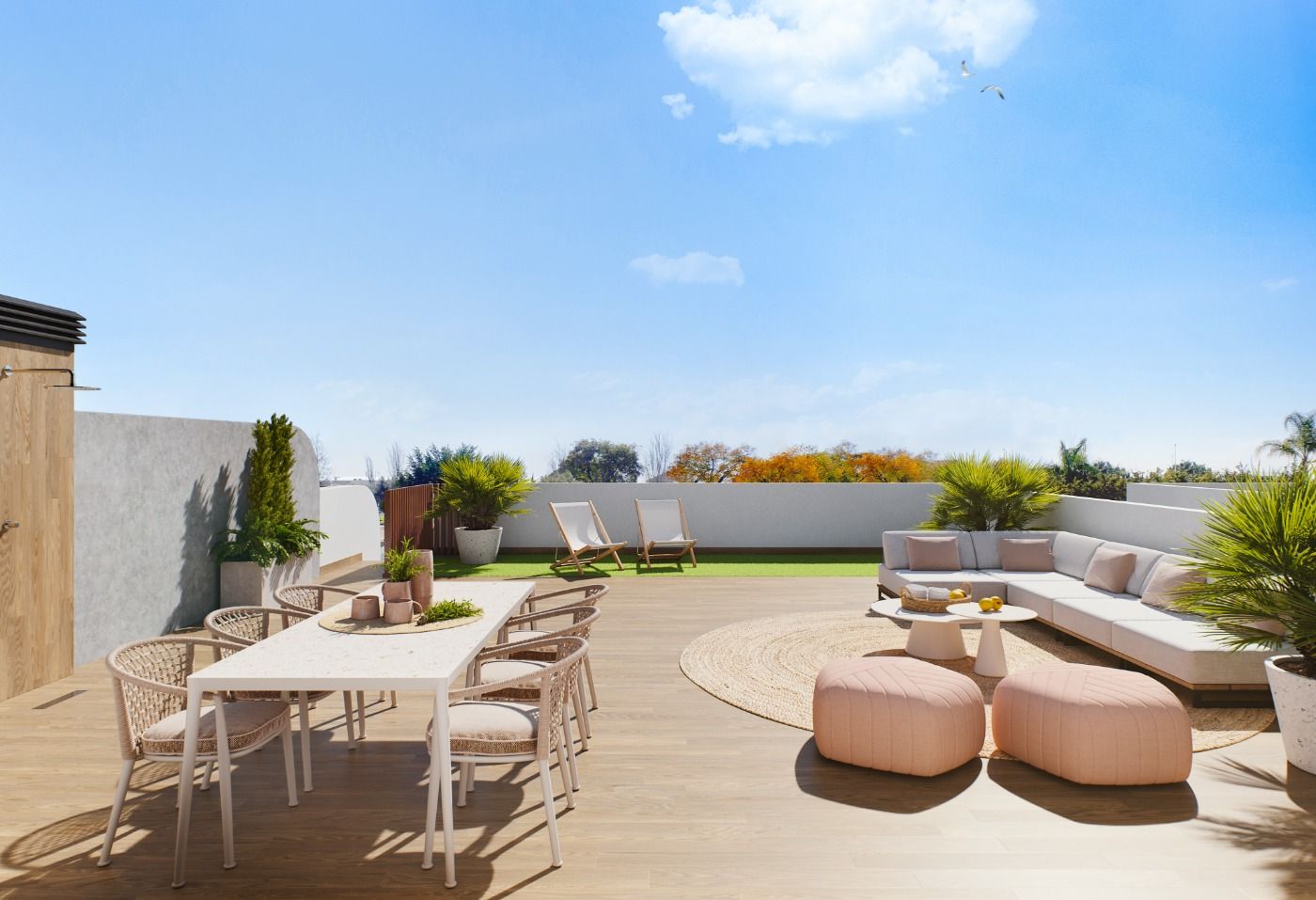 New Build - 2 Bedroom 2 Bathroom Bungalow in Pilar de La Horadada - pueblo  - Alicante