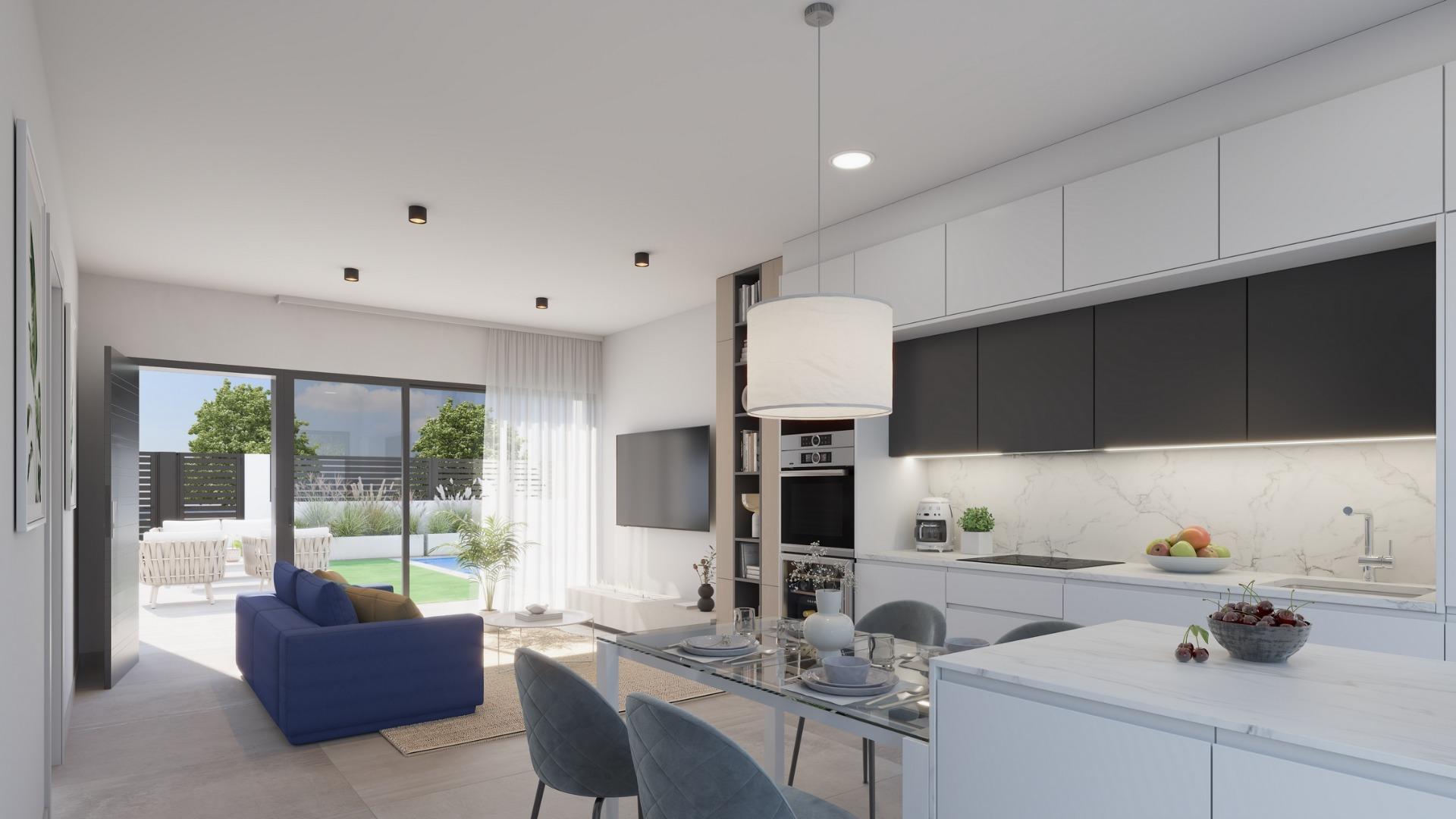 New Build - 3 Bedroom 3 Bathroom Villa in Los Alcazares - Playa la Atascadera  - Murcia