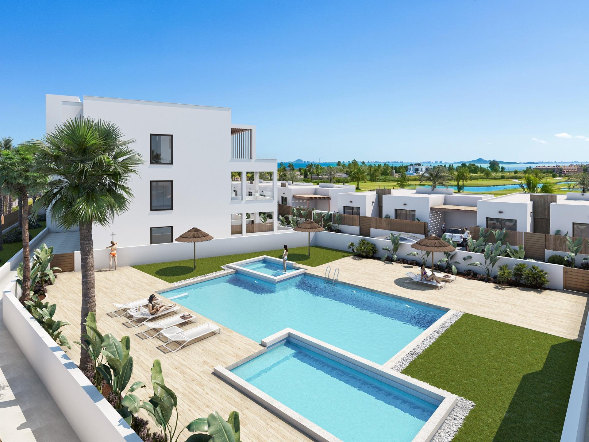 New Build - 2 Bedroom 2 Bathroom Apartment in Los Alcazares - Serena Golf  - Murcia