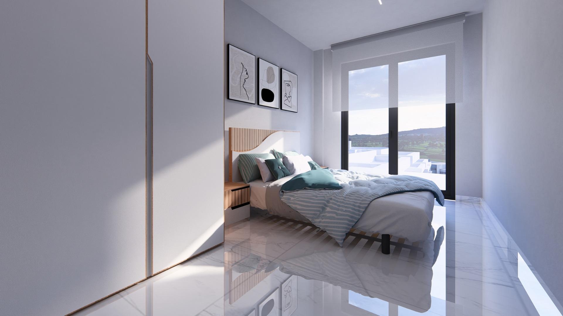 For sale - 2 Bedroom 2 Bathroom Ground Floor Apartmentin Algorfa - La Finca Golf Resort - Alicante