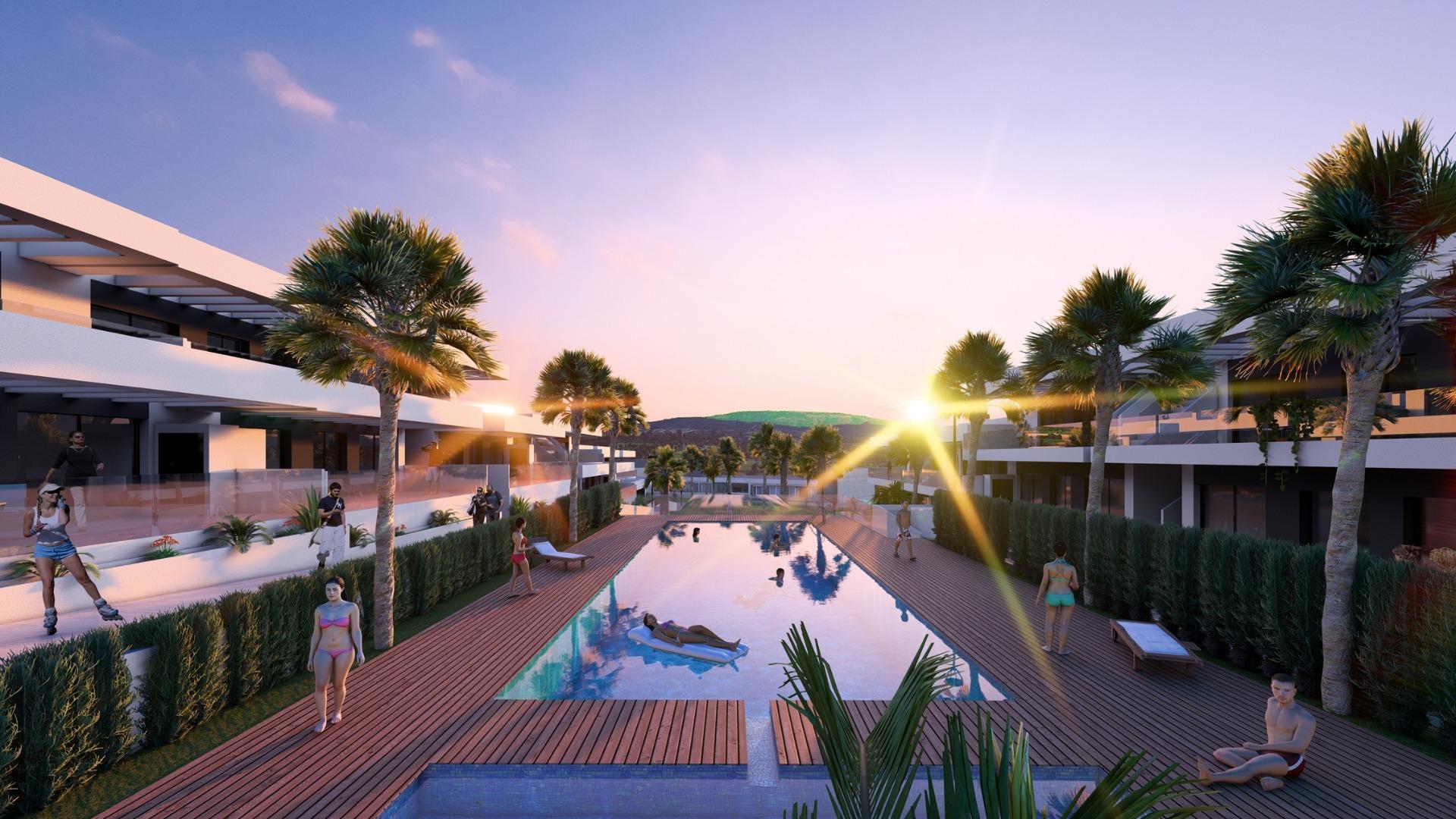 For sale - 2 Bedroom 2 Bathroom Ground Floor Apartmentin Algorfa - La Finca Golf Resort - Alicante