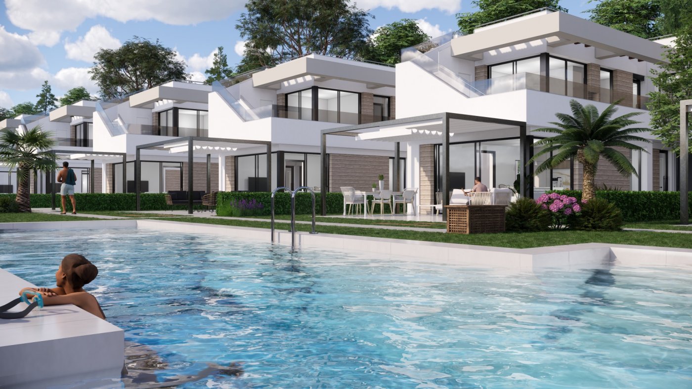 For sale - 3 Bedroom 3 Bathroom Villa in Pilar de La Horadada - Lo Romero Golf  - Alicante