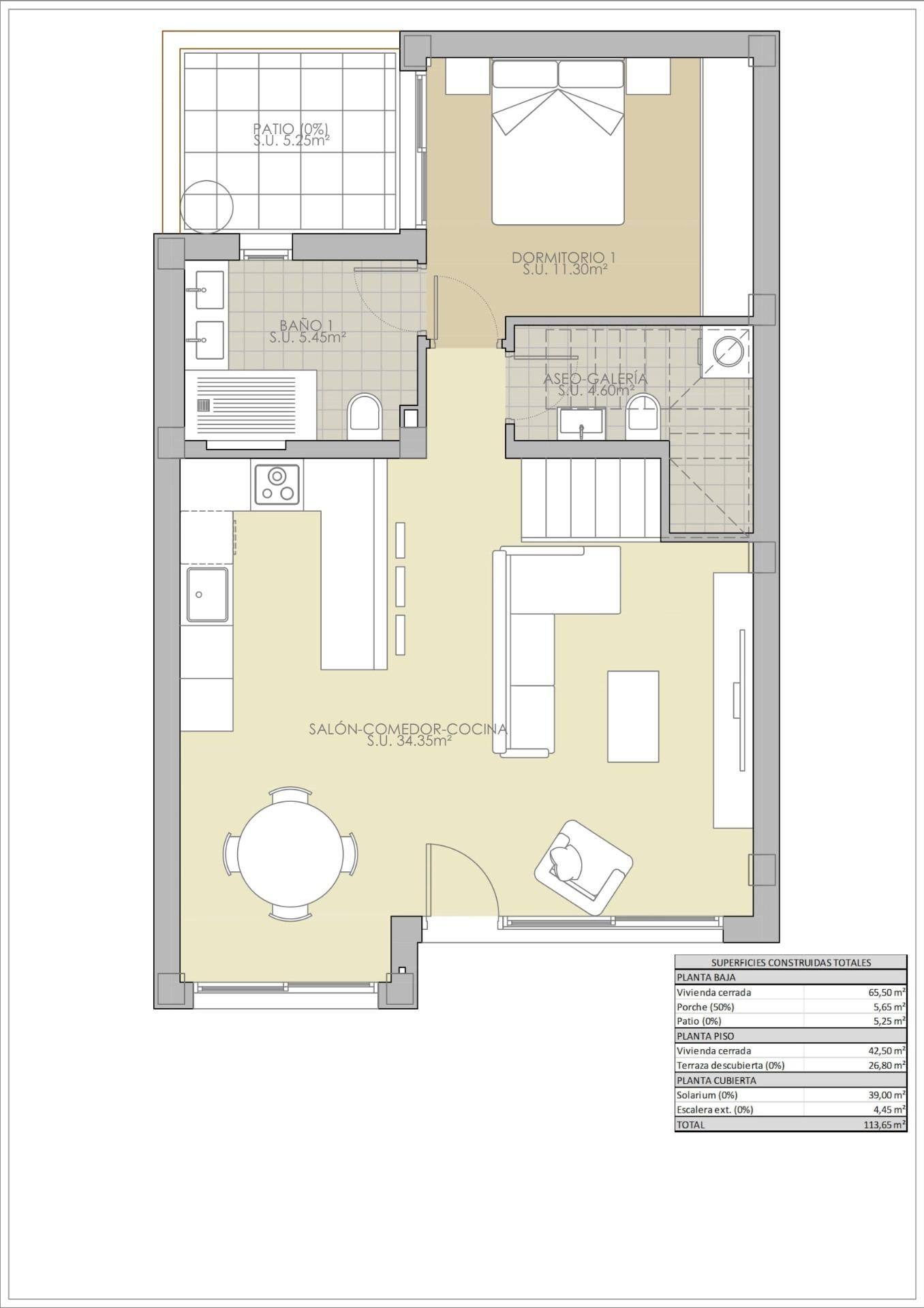 For sale - 3 Bedroom 2 Bathroom Town House in Rojales - Pueblo  - Alicante