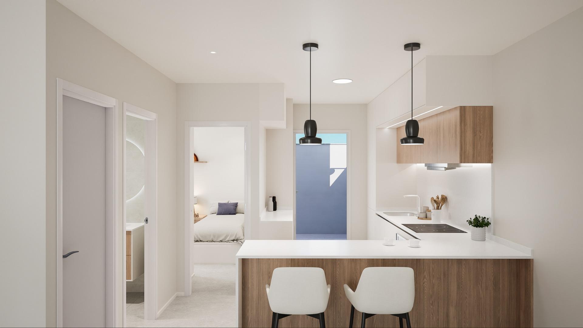 For sale - 2 Bedroom 2 Bathroom Bungalow in Pilar de La Horadada - Torre De La Horadada  - Alicante