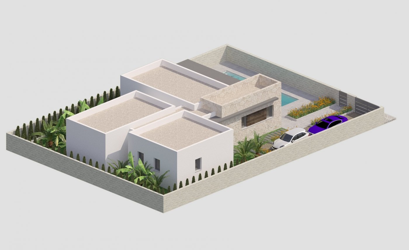 For sale - 3 Bedroom 3 Bathroom Villa in Benijofar - Polideportivo  - Alicante