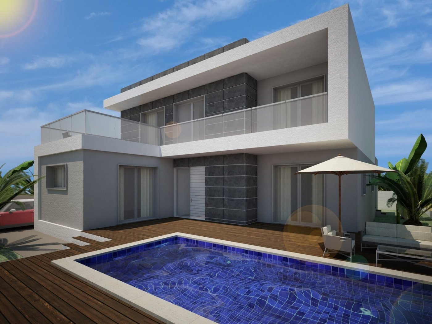 For sale - 3 Bedroom 2 Bathroom Villa in Benijofar - Polideportivo  - Alicante