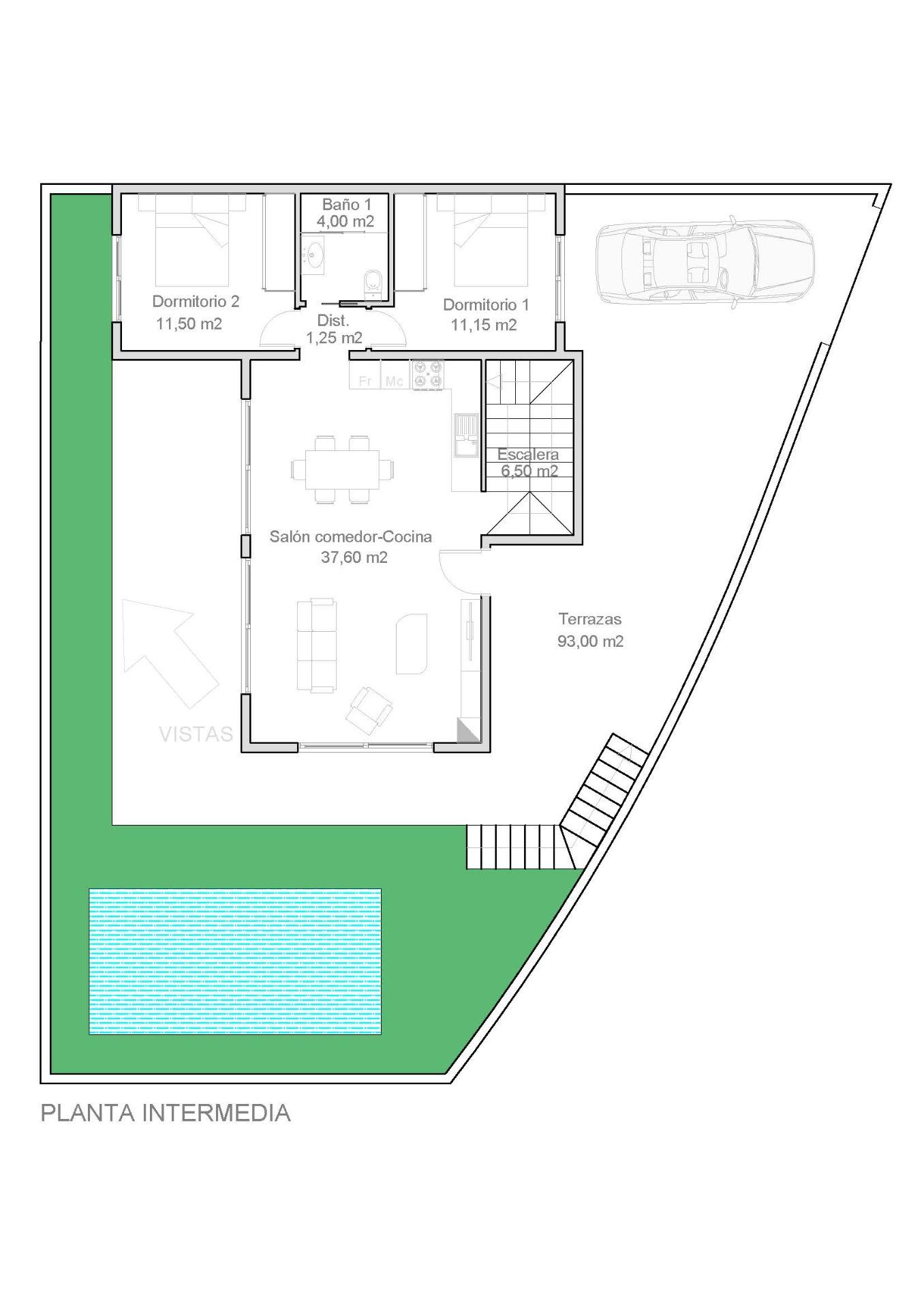 For sale - 3 Bedroom 2 Bathroom Villa in Ciudad Quesada - Golf La Marquesa (Ciudad Quesada)  - Alicante