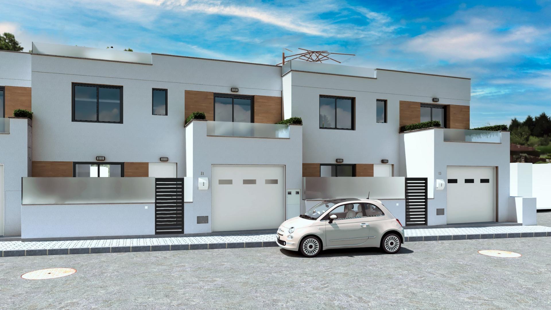New Build - 3 Bedroom 3 Bathroom Villa in Los Belones - pueblo  - Murcia