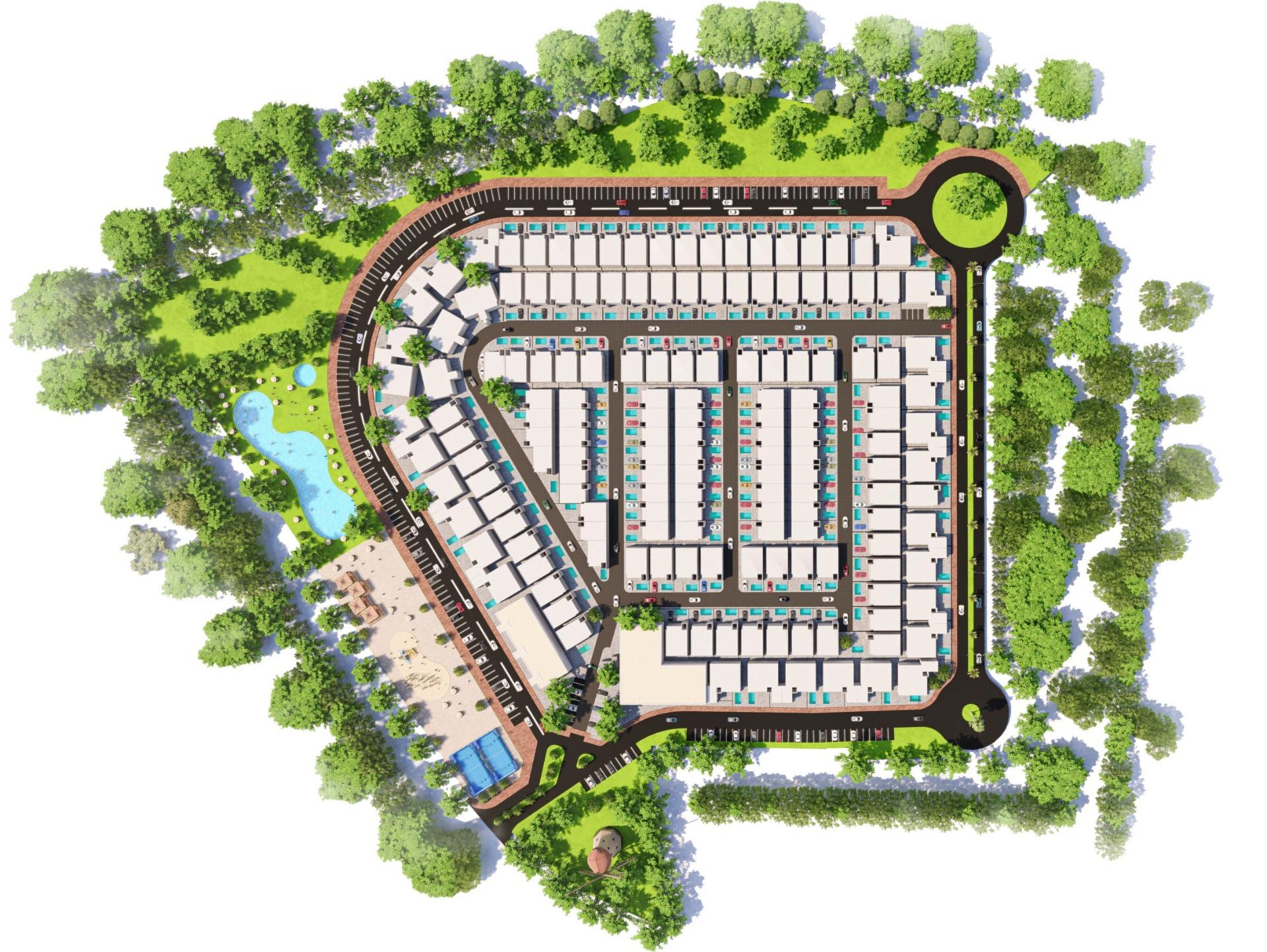 New Build - 2 Bedroom 2 Bathroom Town House in Fuente Álamo - La Pinilla  - Murcia