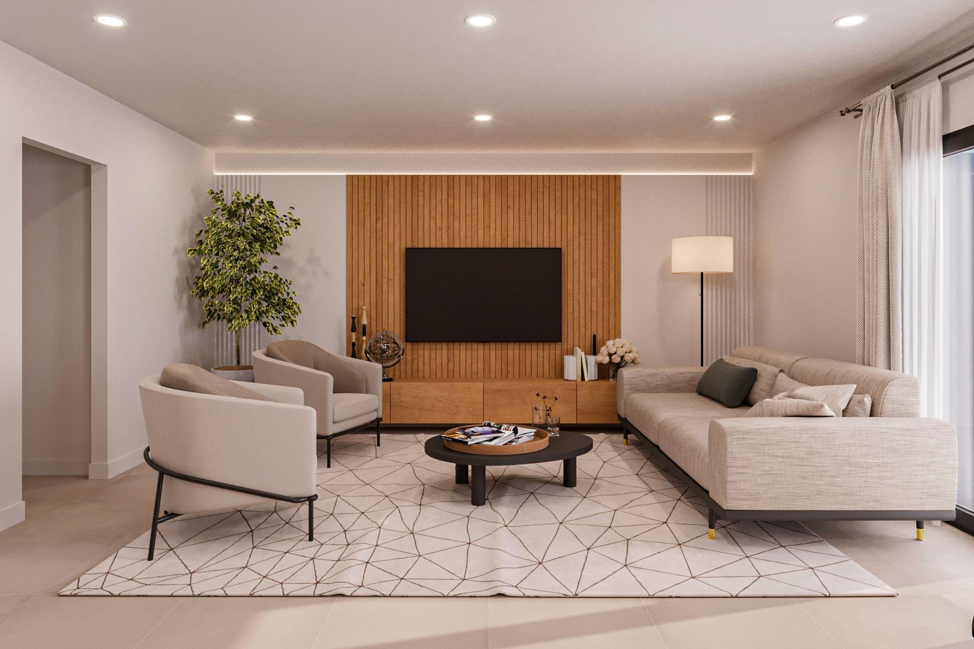 New Build - 3 Bedroom 2 Bathroom Villa in Fuente Álamo - La Pinilla  - Murcia