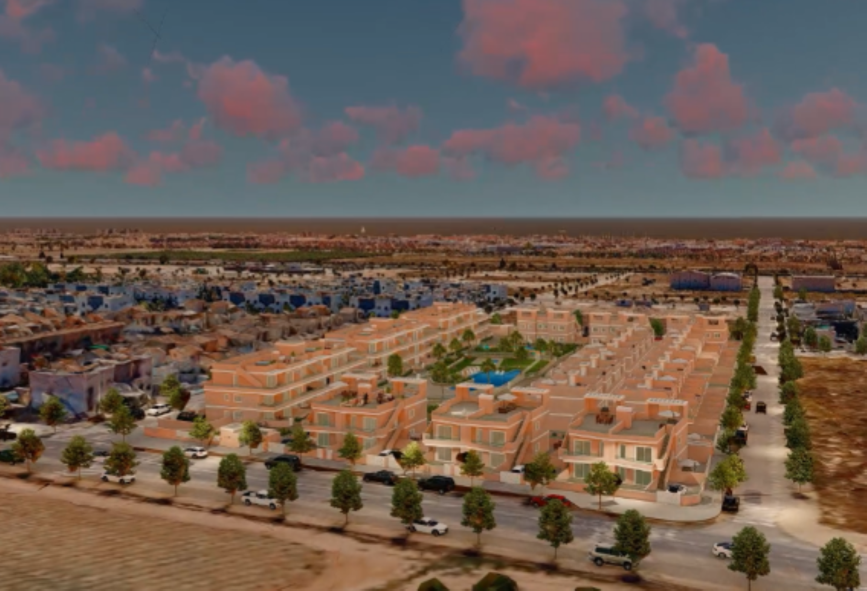 New Build - 3 Bedroom 2 Bathroom Town House in Pilar de La Horadada - Lo Monte  - Alicante