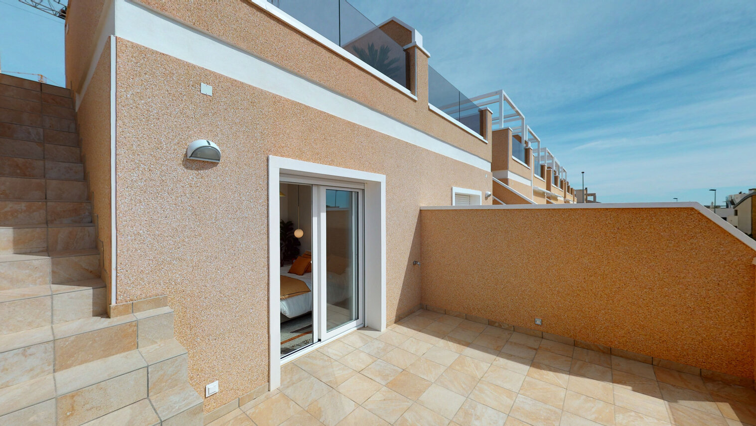 New Build - 3 Bedroom 2 Bathroom Town House in Pilar de La Horadada - Lo Monte  - Alicante
