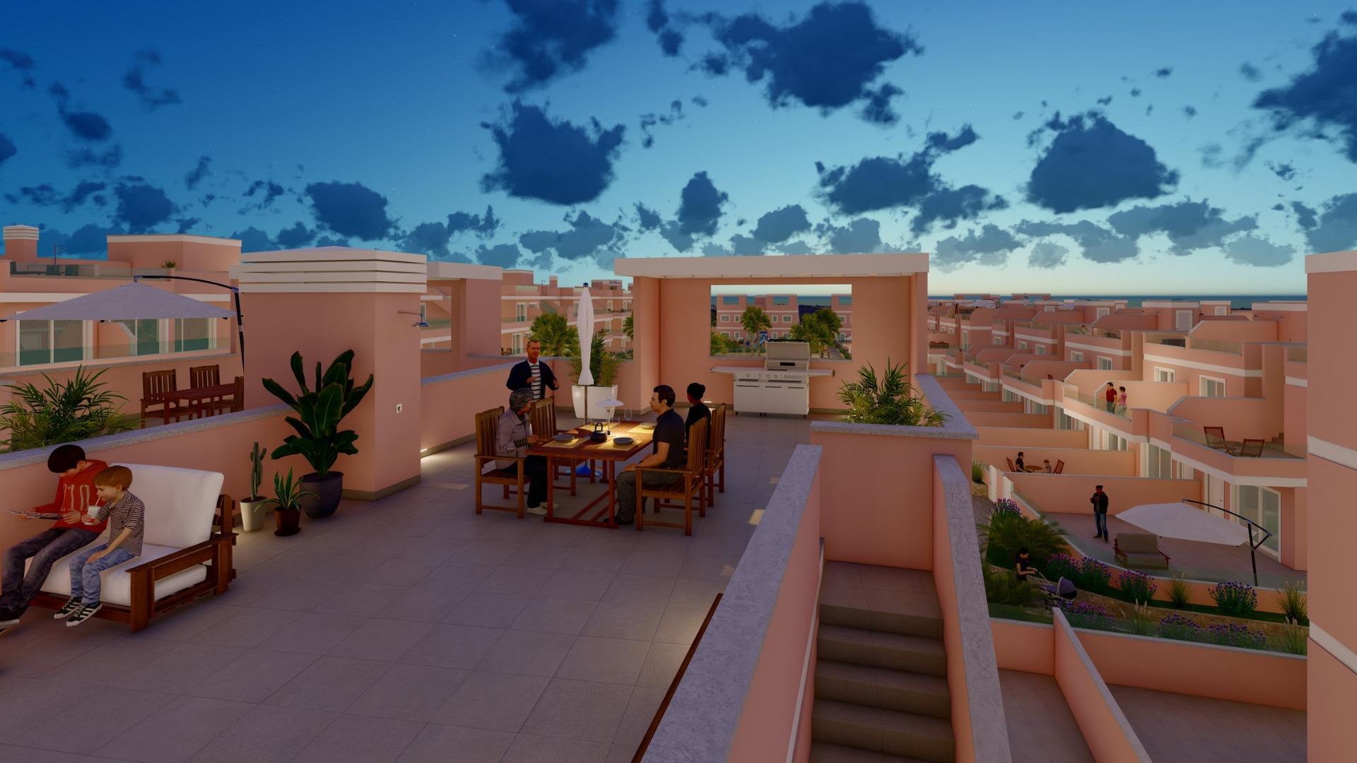 For sale - 3 Bedroom 2 Bathroom Bungalow in Pilar de La Horadada - Lo Monte  - Alicante