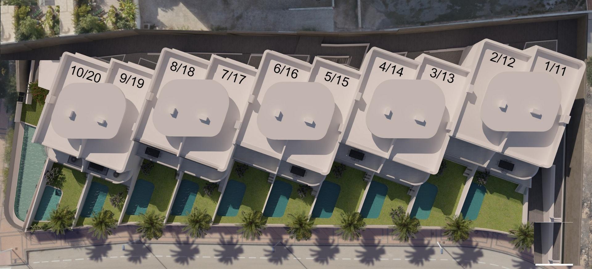 New Build - 2 Bedroom 2 Bathroom Bungalow in Torrevieja - La Mata-La Manguilla  - Alicante