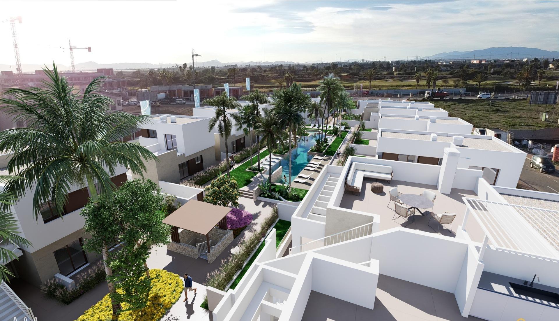 New Build - 3 Bedroom 2 Bathroom Bungalow in Los Alcazares - Serena Golf  - Murcia