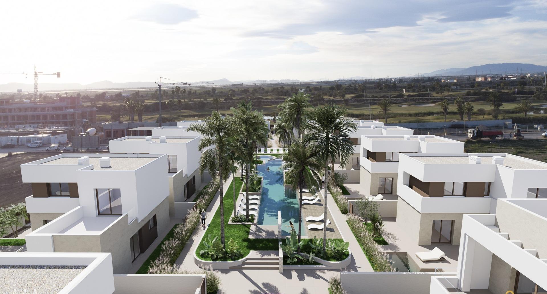 New Build - 3 Bedroom 2 Bathroom Villa in Los Alcazares - Serena Golf  - Murcia