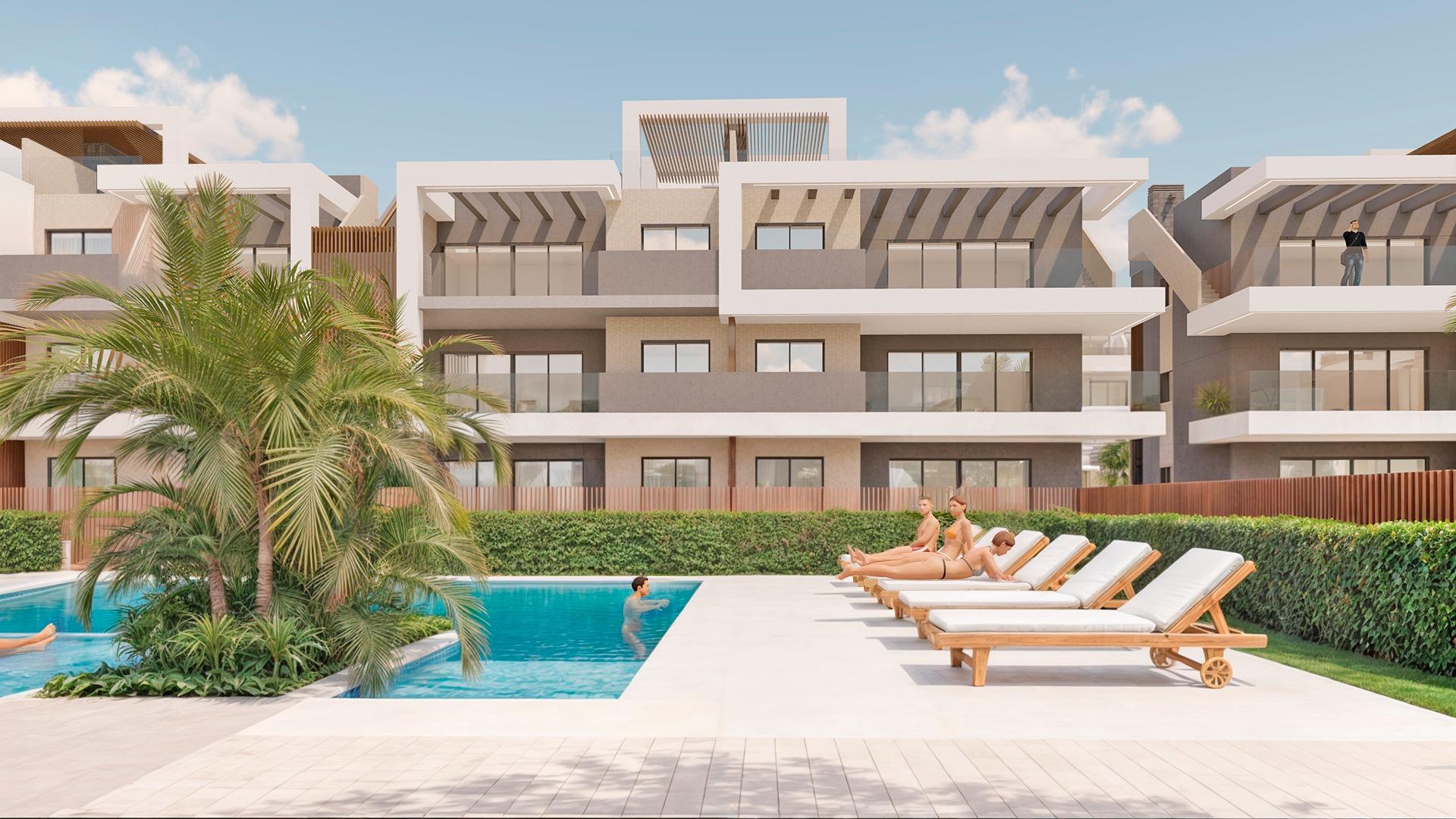 For sale - 3 Bedroom 2 Bathroom Apartment in Pilar de La Horadada - Playa de las Higuericas  - Alicante