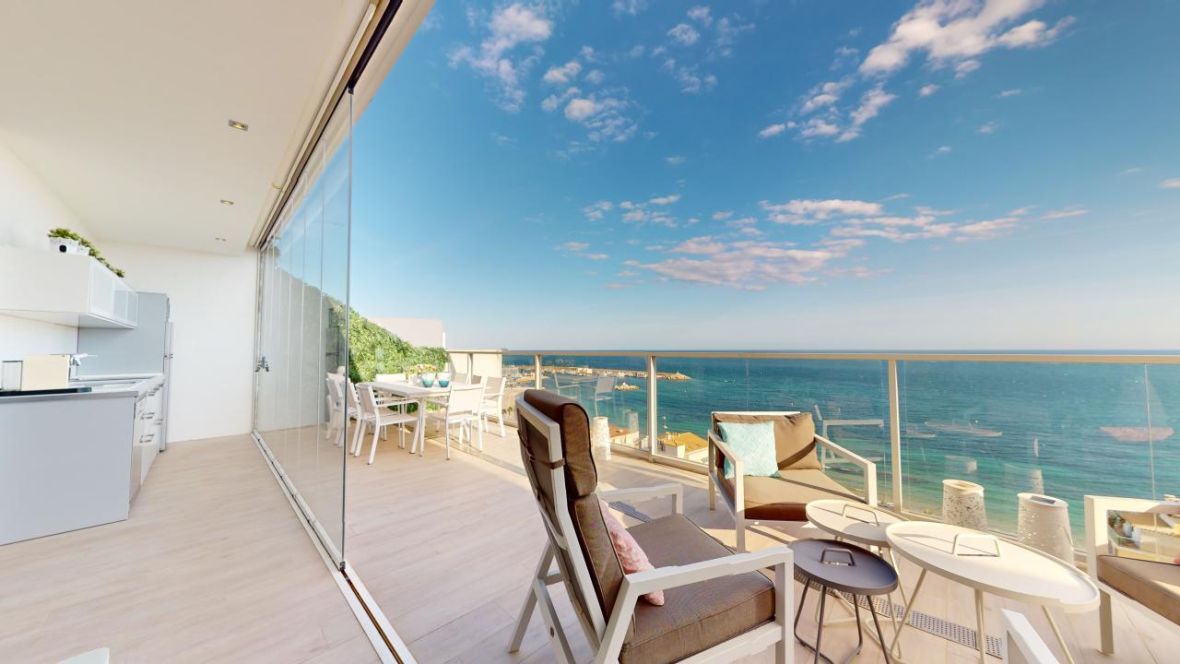 For sale - 3 Bedroom 4 Bathroom apartment in Villajoyosa -  - Alicante