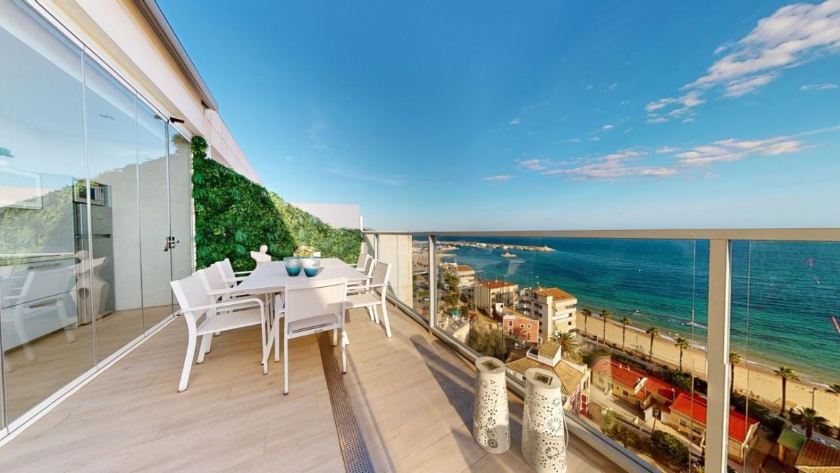 For sale - 3 Bedroom 4 Bathroom apartment in Villajoyosa -  - Alicante