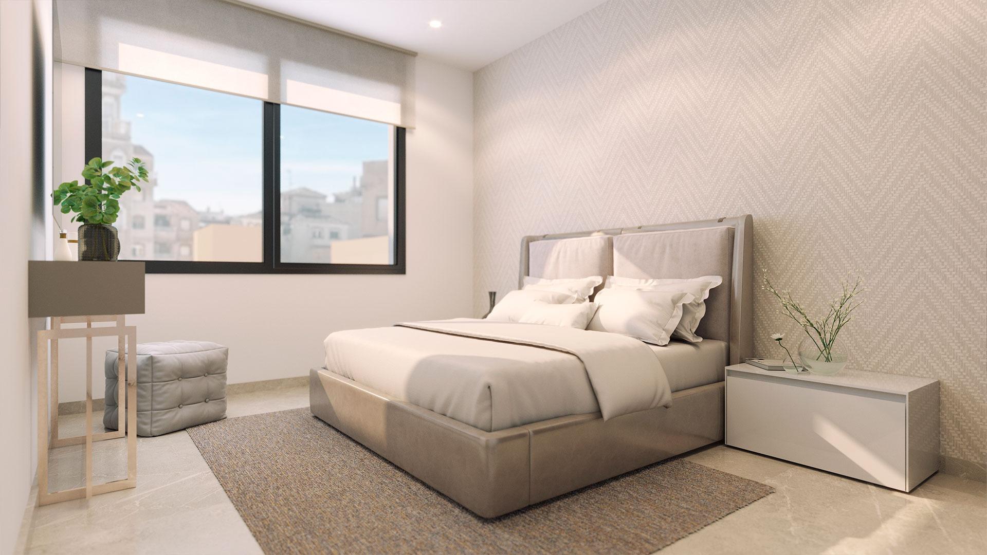 For sale - 1 Bedroom 1 Bathroom Penthouse in Torrevieja - Playa del Acequión  - Alicante