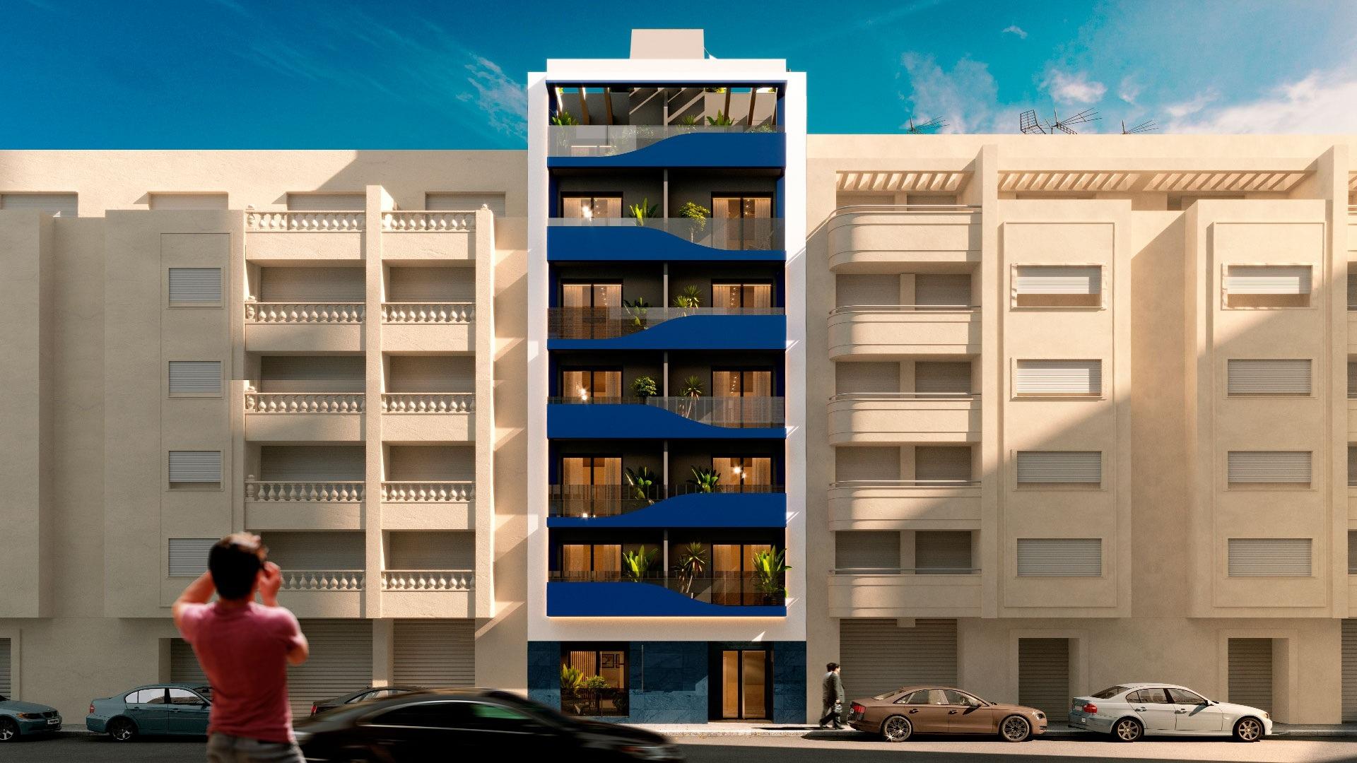 For sale - 1 Bedroom 1 Bathroom Penthouse in Torrevieja - Playa del Acequión  - Alicante
