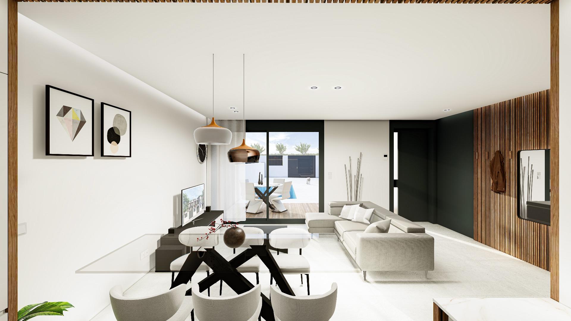 For sale - 3 Bedroom 3 Bathroom Town House in Pilar de La Horadada - Lo Monte  - Alicante