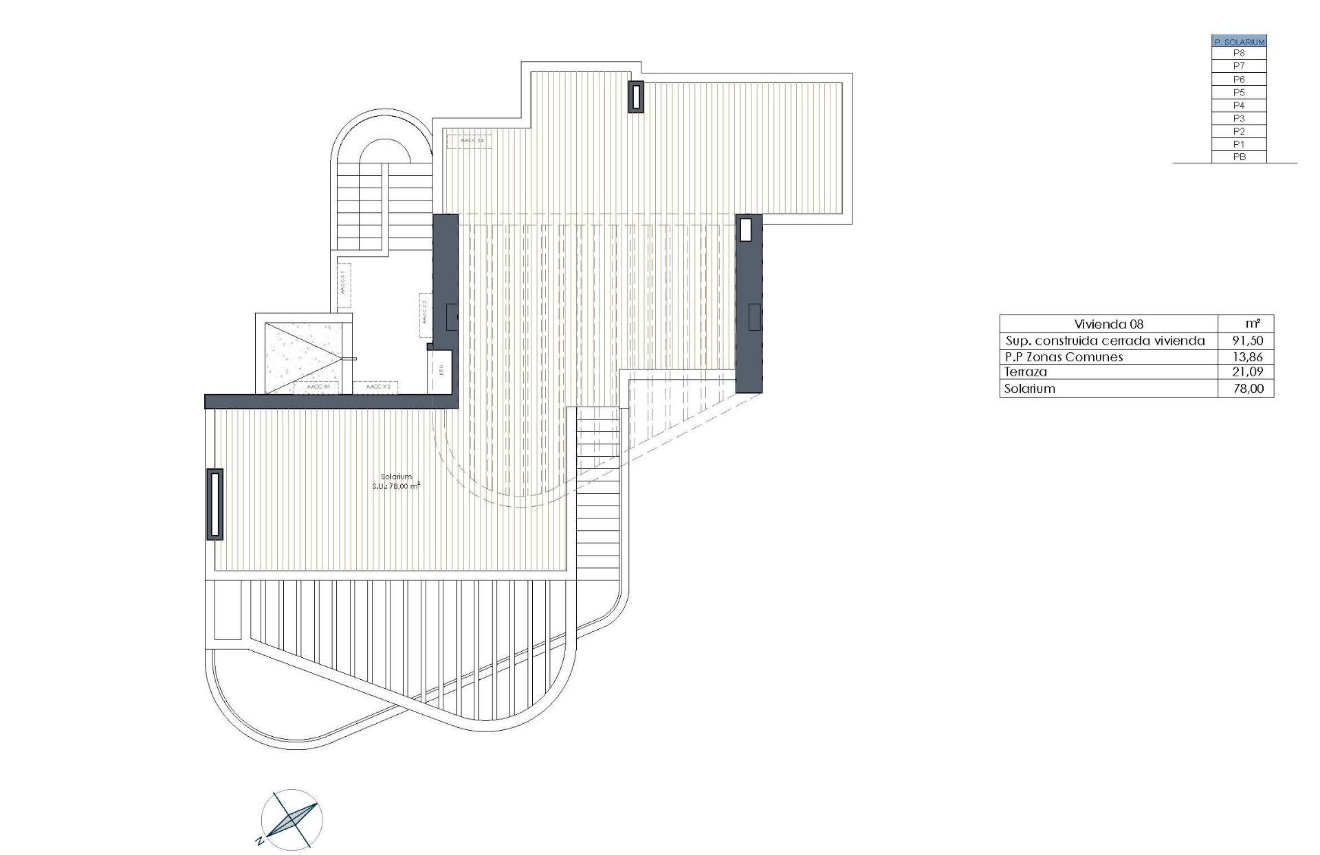 For sale - 3 Bedroom 2 Bathroom Penthouse in Guardamar del Segura - Avenida del Puerto  - Alicante