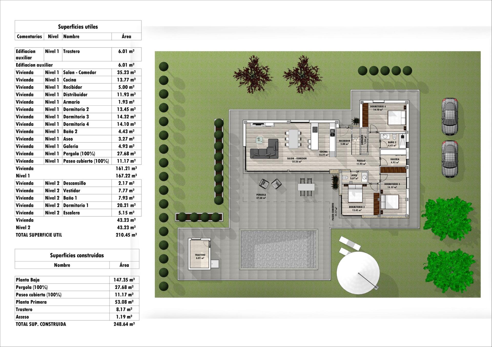 For sale - 4 Bedroom 3 Bathroom Villa in Aspe - Poligono 19  - Alicante