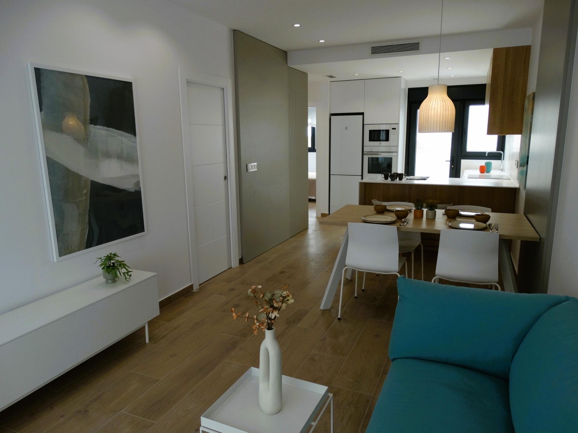 New Build - 2 Bedroom 2 Bathroom Ground Floor Apartment in Pilar de la Horadada - pueblo  - Alicante