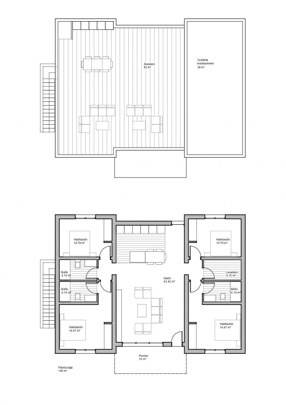 New Build - 4 Bedroom 3 Bathroom Villa in Torre Pacheco - Roldán  - Murcia